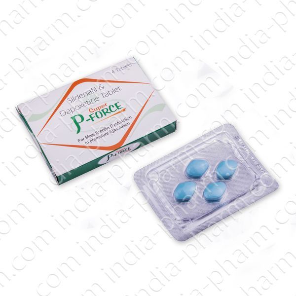 Super P Force (силденафил 100 мг + дапоксетин 60 мг)